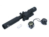 Tactical SNIPER 3-9x32 Blue Riflescope with 1mW Red Laser Rifle scope