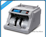 Money Counter K-6600D LCD Display Automatic detecting with UV and MG Suitable for most currencies in the world.