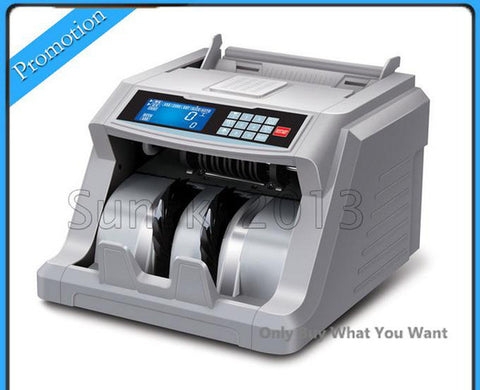 Money Counter K-6600D LCD Display Automatic detecting with UV and MG Suitable for most currencies in the world.