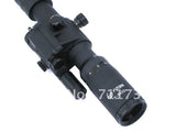Tactical SNIPER 3-9x32 Blue Riflescope with 1mW Red Laser Rifle scope