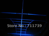 Tactical SNIPER 3-9x32 Blue Riflescope with 1mW Red Laser Rifle scope