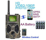 infrared Trail Hunting Camera 2&quot; TFT LCD DVR IR MMS HC-300M Digital Trail Camera with GPRS