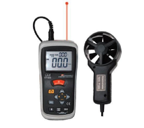 Wholesale - DT-620 CFM/CMM CEM Thermo Anemometer + InfraRed Thermometer