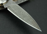 Top quality 1.97&quot; Damascus blade 60HRC small Mantis folding knife EDC knife tacitcal tools best christmas gift 786L