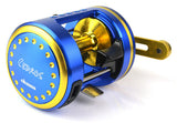 High quality Free shipping Baitcasting Reels Okuma 5.1:1 4BB+1RB CJ-400P fishing reels lure Tackle Reservoir Pond Cast Drum Wheel