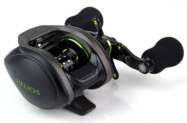 Free Shipping High quality Baitcasting Reels HS-262V 8BB+1RB Okuma lure fishing reels Tackle Cast Drum wheel water wheel