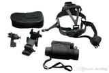 Free Shipping!!Infrared Nightfall BE-55-2 Gen1+ 1X Dark Night Vision Monocular with Helmet 150M