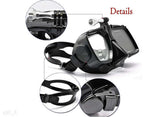 underwater diving mask for gopro hero camera accessories, tempered glass lens adult diving for Hero1/2/3+/4