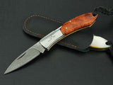 Top quality 1.97&quot; Damascus blade 60HRC small Mantis folding knife EDC knife tacitcal tools best christmas gift 786L
